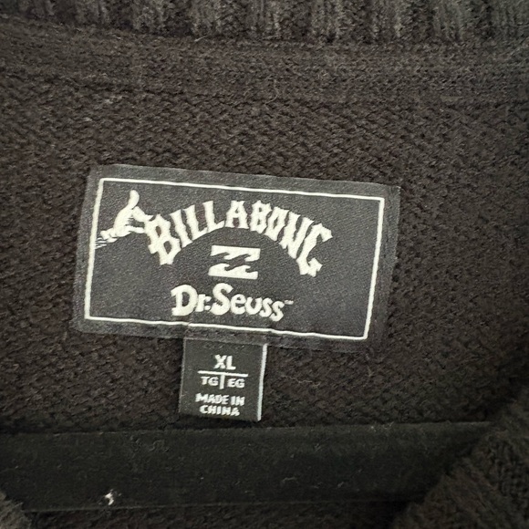 GRINCH CHRISTMAS SWEATER X BILLABONG - Picture 3 of 3